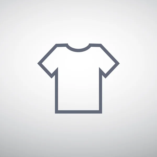 Camiseta icono web — Vector de stock