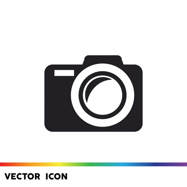Foto-Kamera einfache Web-Ikone — Stockvektor