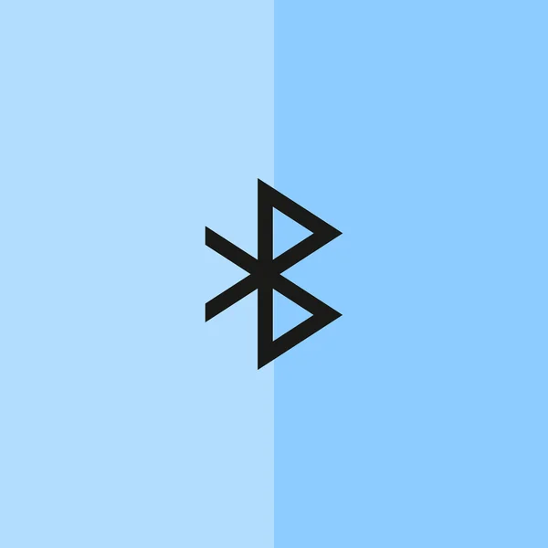 Símbolo Bluetooth ícone web —  Vetores de Stock