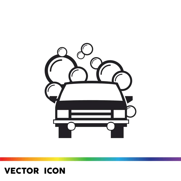Autómosó egyszerű ikon — Stock Vector