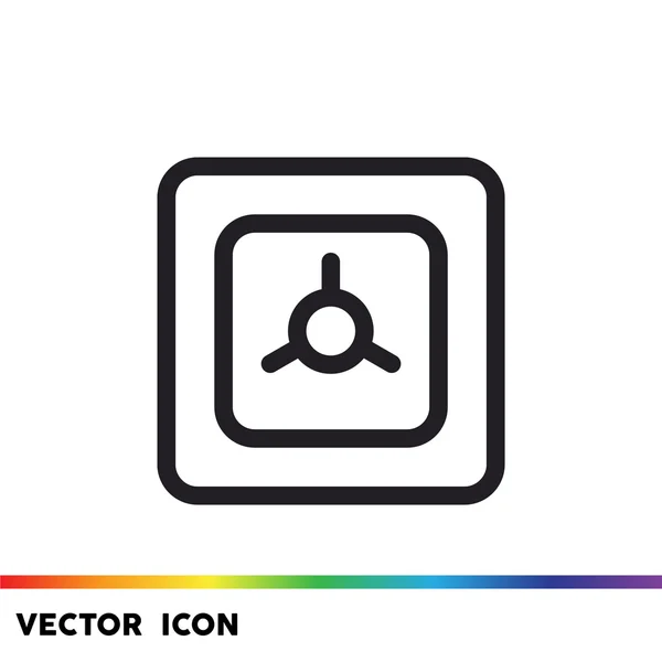 Ilustración segura simple — Vector de stock