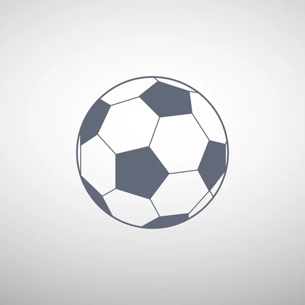 Soccer ball web illustration — Stock vektor