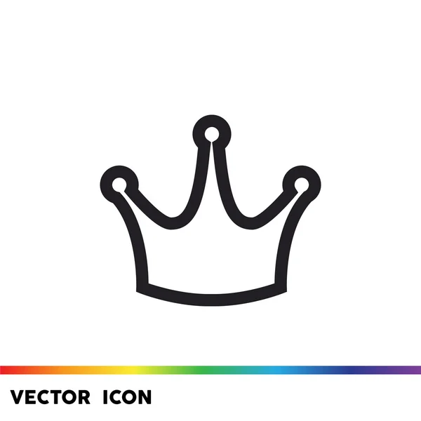 Ícone da coroa, conceito vip —  Vetores de Stock