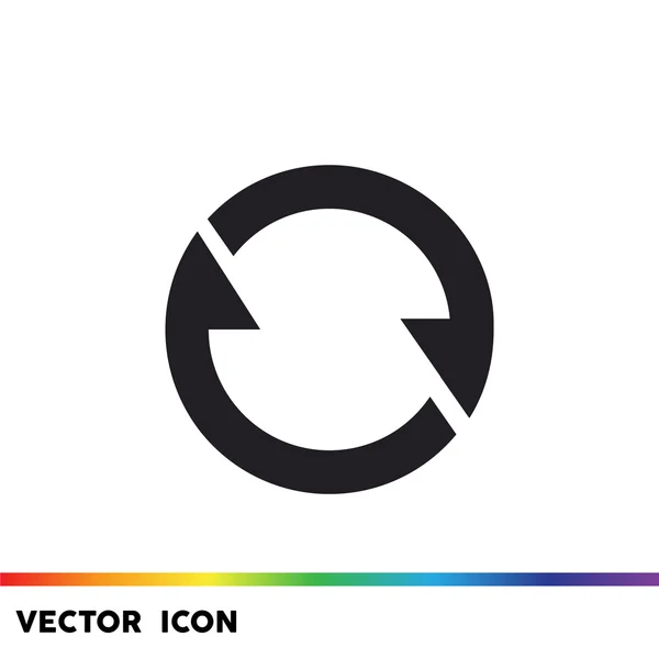 Cirkel med pile web ikon – Stock-vektor