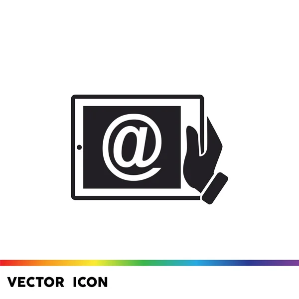 Цифровий планшет простий веб-іконка — стоковий вектор