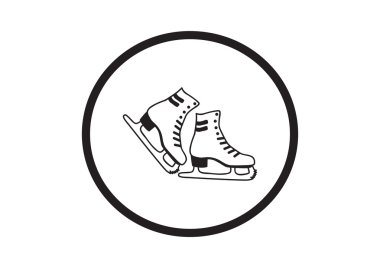 Paten ayakkabı web simgesi