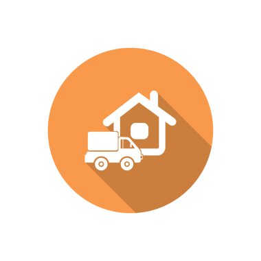 Kamyon evi web simgesinin yanında