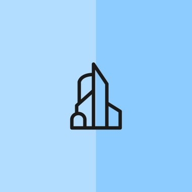 Büyük şehir basit web simgesi