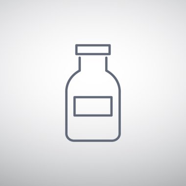 Tıp şişe web simgesi