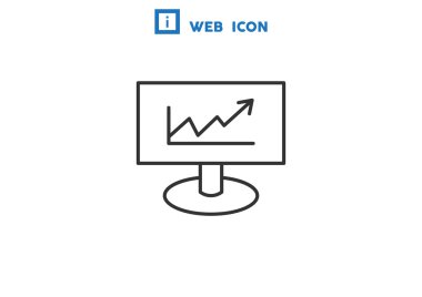 Grafik web simgesi ile izlemek