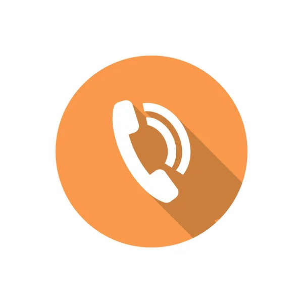 Phone call web icon — Stock Vector