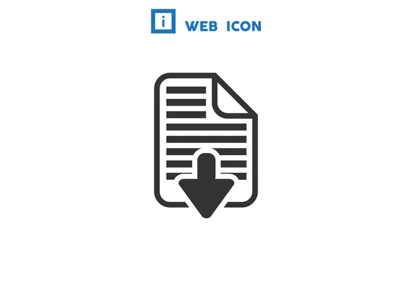 Download file web icon — Stock Vector