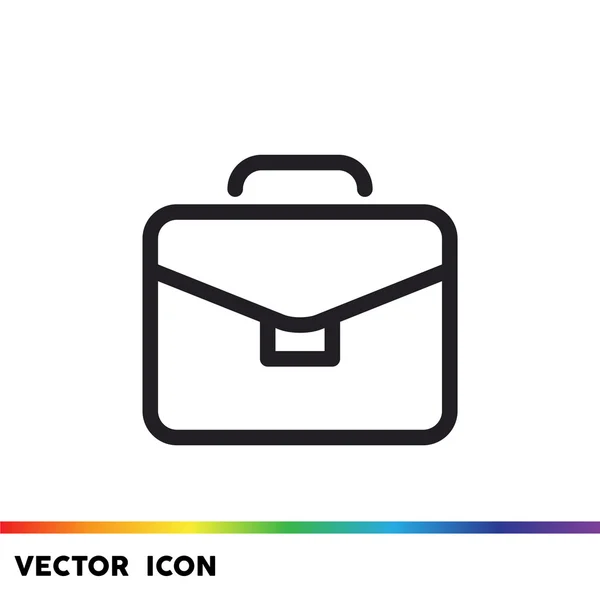 Simple briefcase web icon — Stock Vector