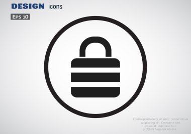 Basit web simgesi kilitleme