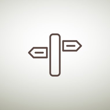 Yol işaretçi web simgesi