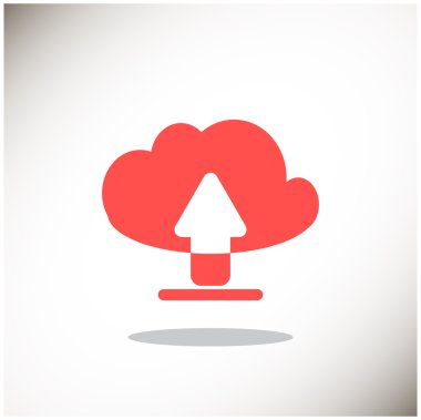 Bulut Dosyası İndir Simgesi