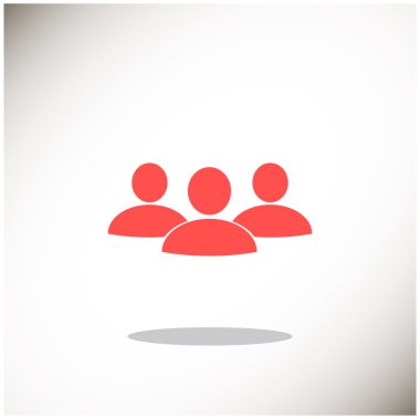 Grup insanların web simgesi