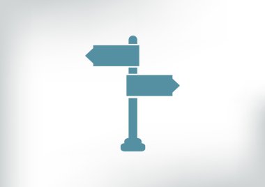 Yol işaretçi web simgesi