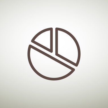 Basit yuvarlak Infographic