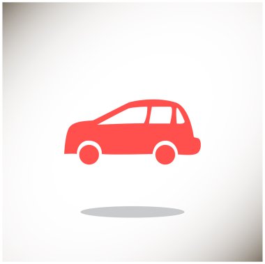 Basit araba web simgesi