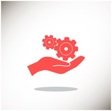 Gears ile el simgesi