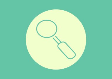 Basit büyüteç simgesini