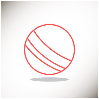 Plaj topu web simgesi