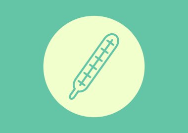 medikal termometre web simgesi