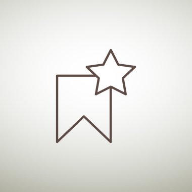 Yıldız etiket web simgesi