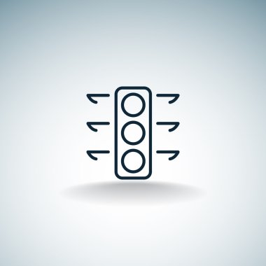 trafik ışıkları web simgesi