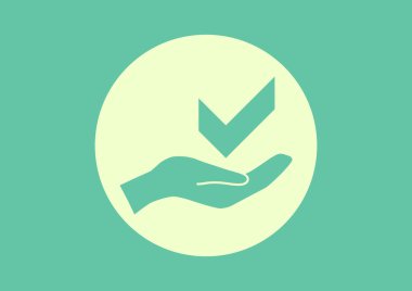 onay işareti web simgesi