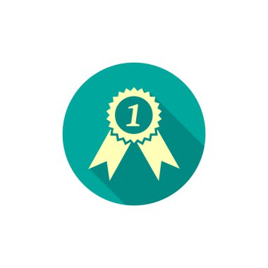 İlk yer web simgesi için madalya