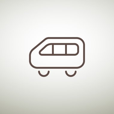 Basit veri yolu web simgesi