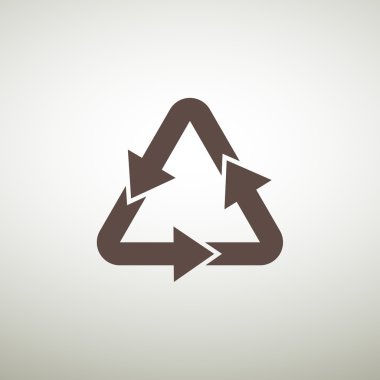 Atık geri dönüşüm sembolü