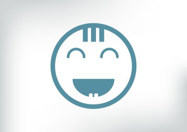 mutlu çocuk web simgesi