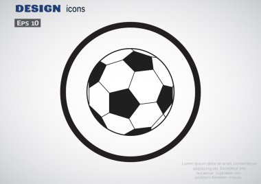 Futbol topu web çizimi