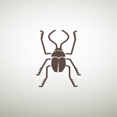 Anahat böceği böcek simgesiyle