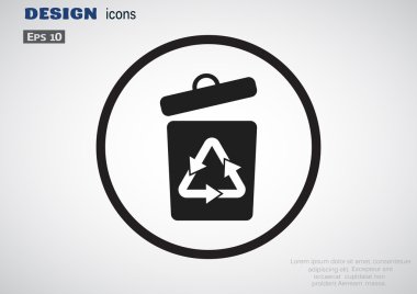 Atık geri dönüşüm sembolü