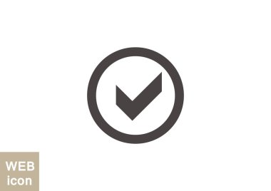 onay işareti web simgesi