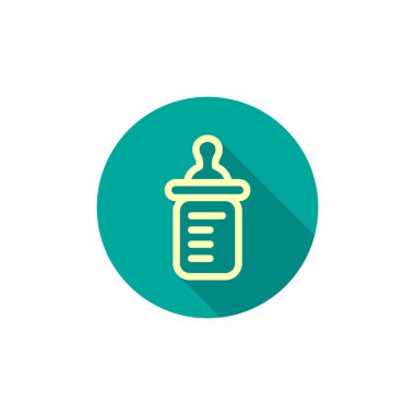 Basit bebek şişe simgesi