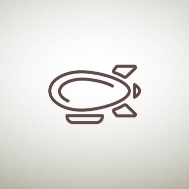 Zeplin zeppelin web simgesi