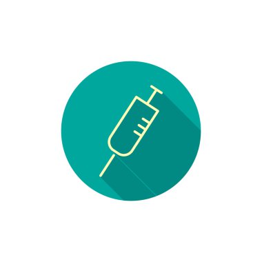 Basit şırınga web simgesi