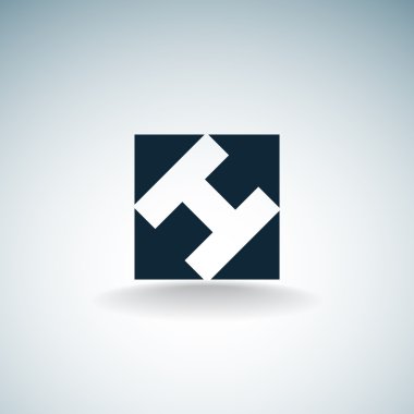 Kare üçgen simgesiyle