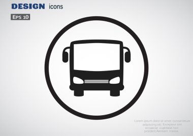 Basit veri yolu web simgesi