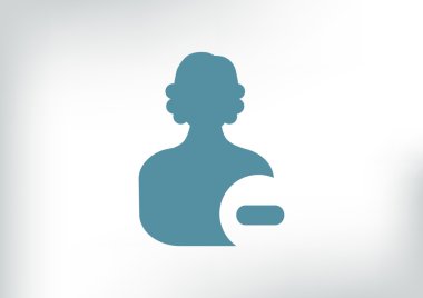 Web simgesi arkadaş Kartviziti sil