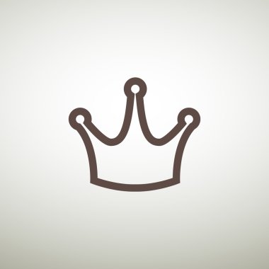 basit taç simgesi