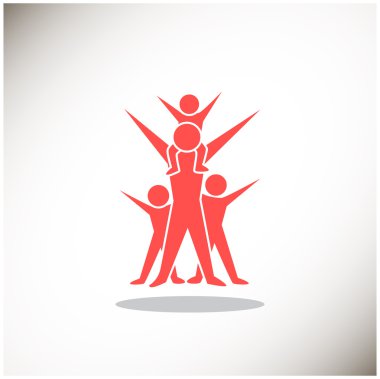 Mutlu aile web simgesi