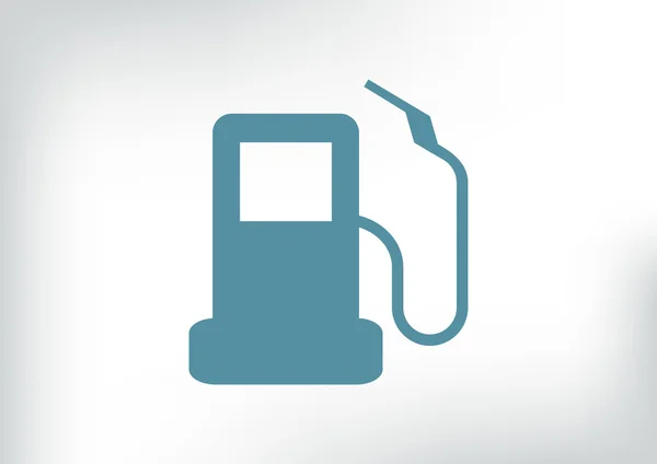 Autorefuelling eenvoudige web pictogram — Stockvector