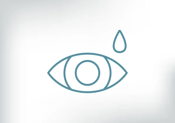 眼药水简单图标 — 图库矢量图片