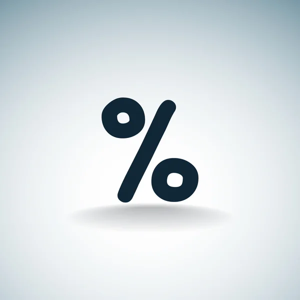 Символ "процент" — стоковый вектор